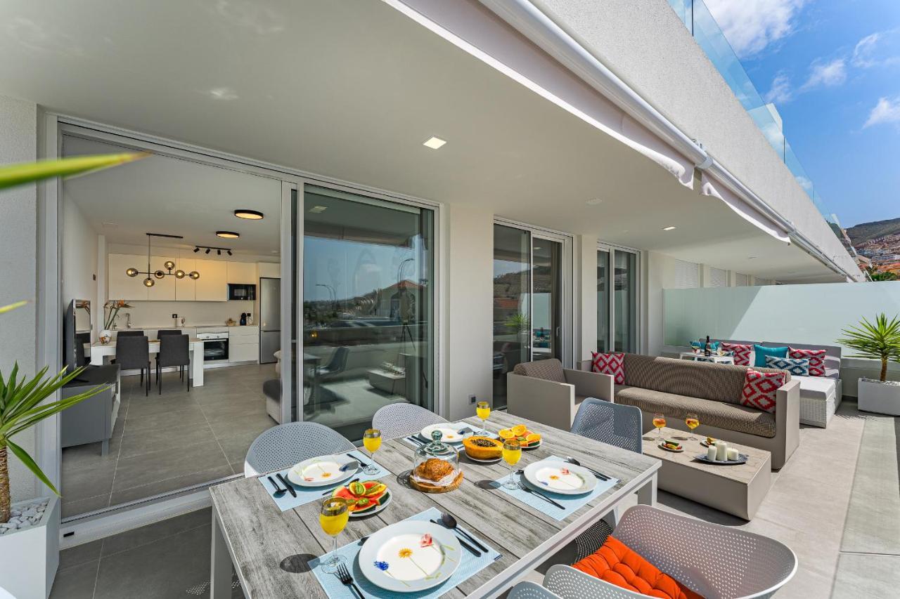 Modern New Apartment Las Terrazas De Costa Adeje. Heated Pool, Big Terrace And Private Parking Zewnętrze zdjęcie