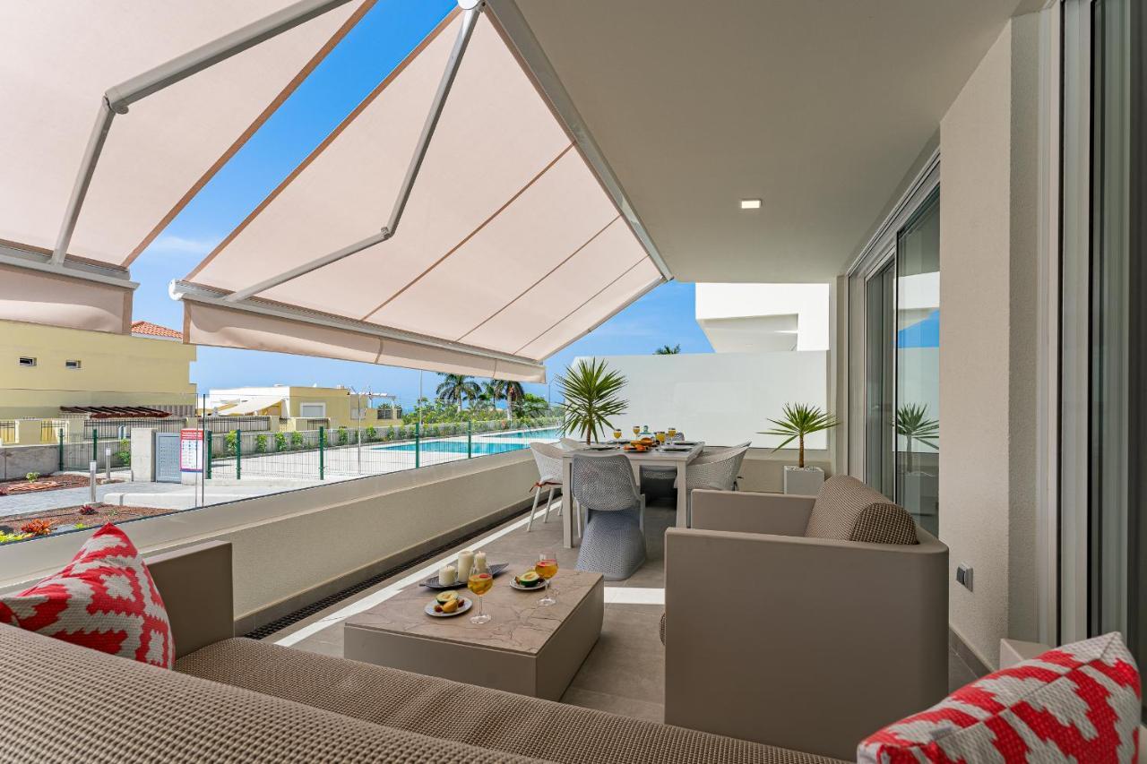 Modern New Apartment Las Terrazas De Costa Adeje. Heated Pool, Big Terrace And Private Parking Zewnętrze zdjęcie