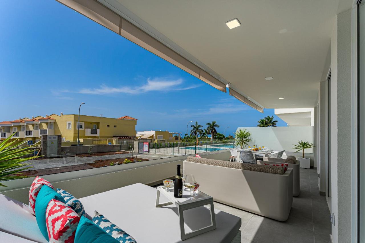 Modern New Apartment Las Terrazas De Costa Adeje. Heated Pool, Big Terrace And Private Parking Zewnętrze zdjęcie