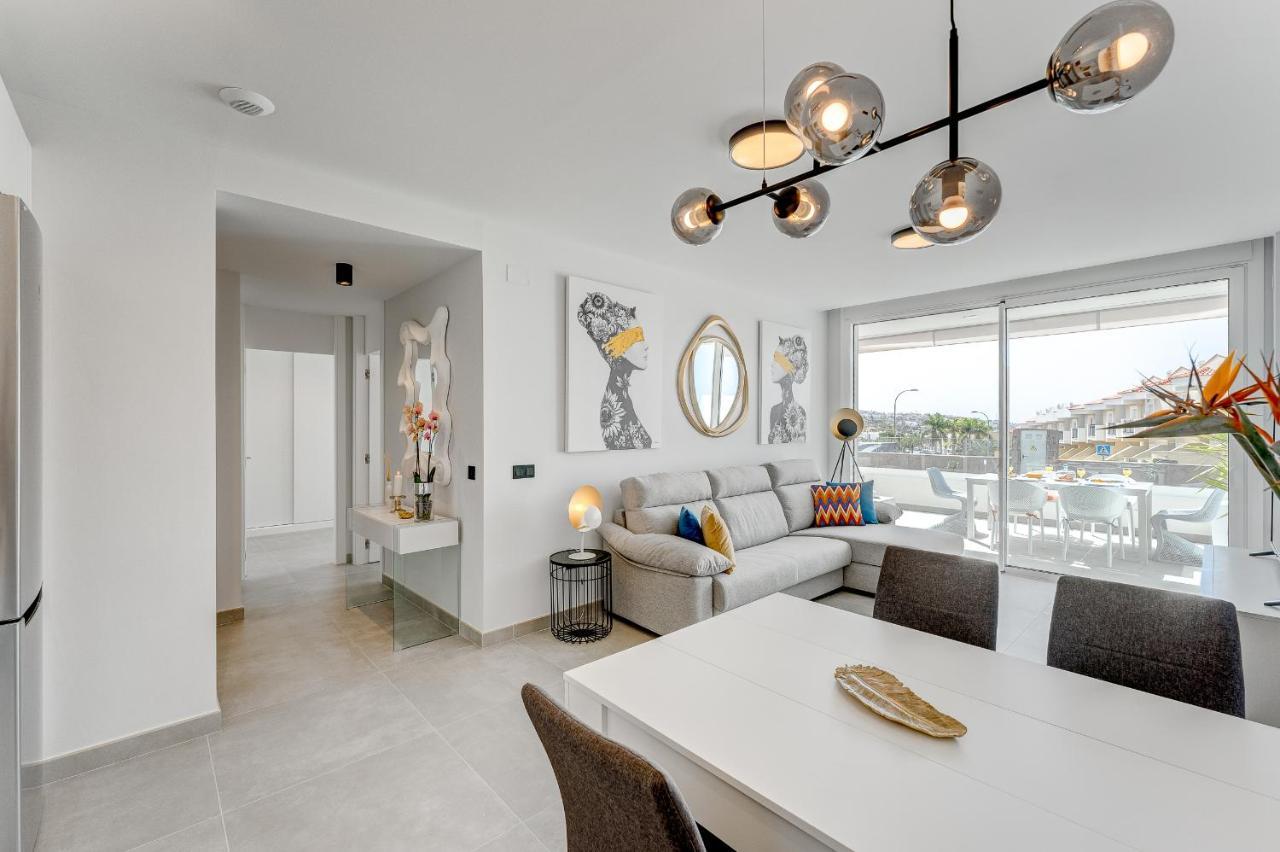 Modern New Apartment Las Terrazas De Costa Adeje. Heated Pool, Big Terrace And Private Parking Zewnętrze zdjęcie