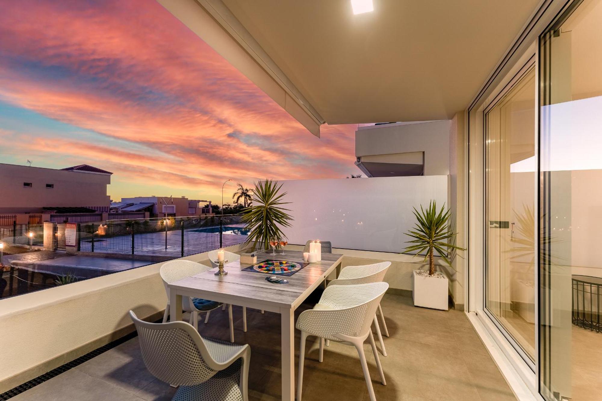 Modern New Apartment Las Terrazas De Costa Adeje. Heated Pool, Big Terrace And Private Parking Zewnętrze zdjęcie
